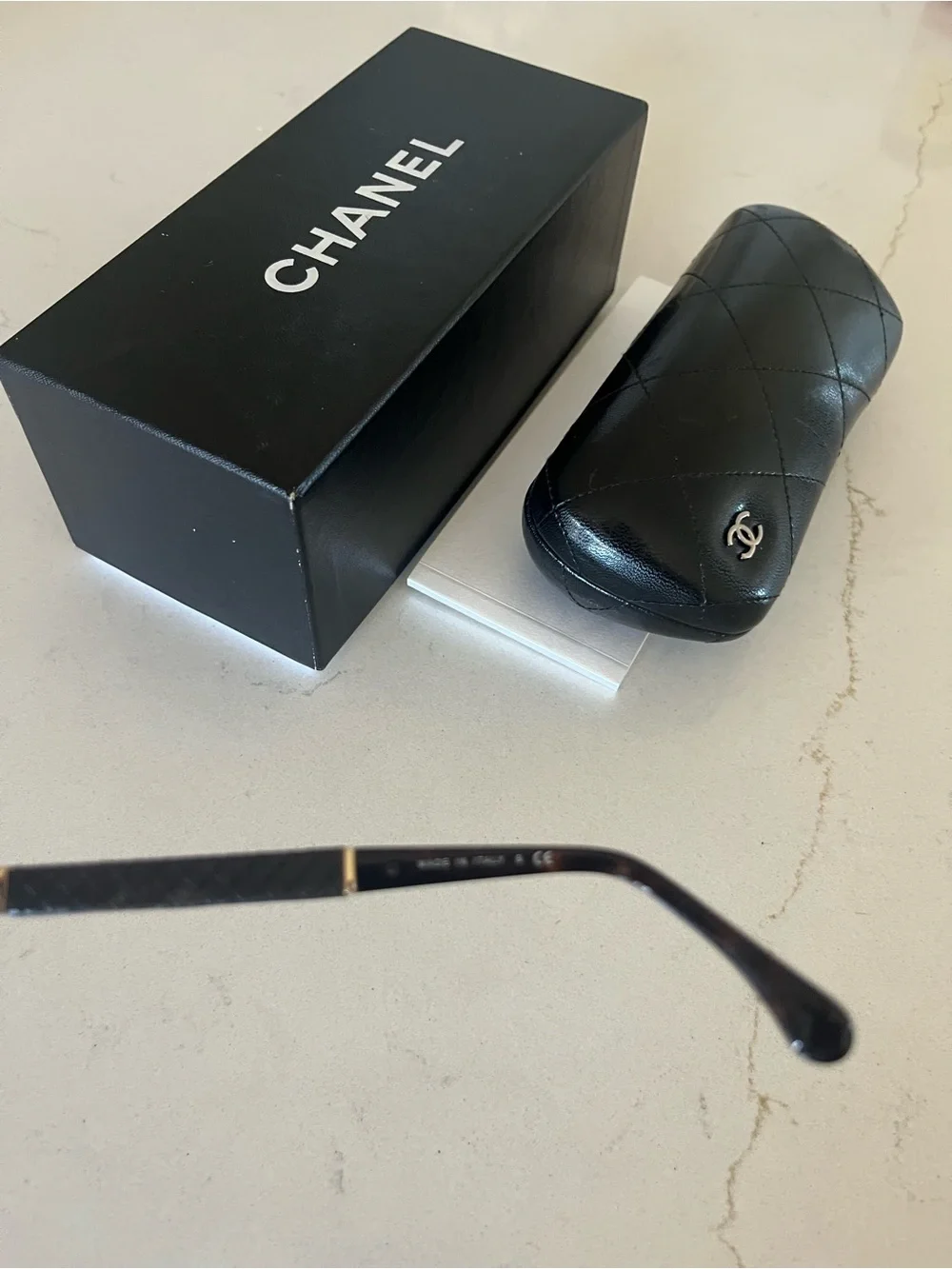 CHANEL Tortoiseshell Brown Optical Frames